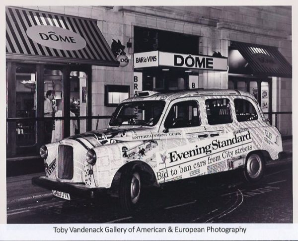 Taxi, Soho, London, 1993