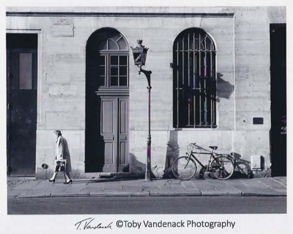 Old Woman, Paris by Bike, 2002