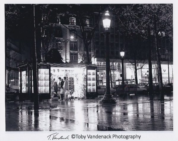 Presse, Rainy Night, Paris, 1995