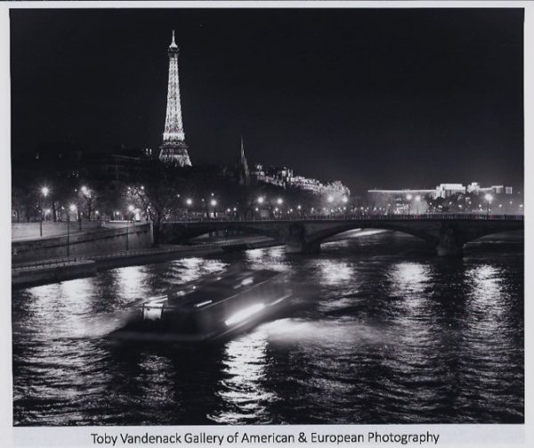 Seine at Night Paris